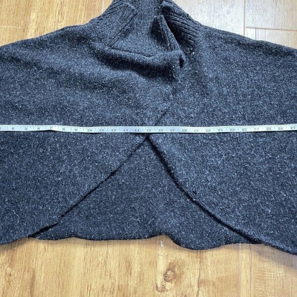 one x oneteaspoon pullover cross back knit long sleeve gray top size medium m - Picture 9 of 10